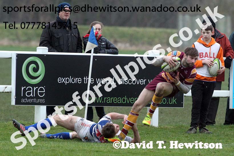 Tynedale v Sedgley Park, Tynedale Park, Corbridge, Northumberland. Photo: David T. Hewitson/Sports for All Pics